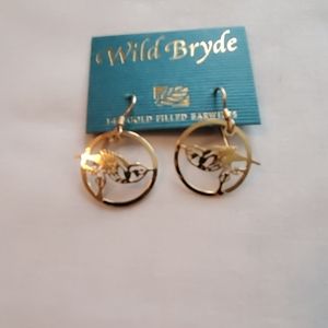 Song bird earrings